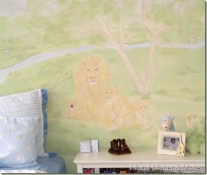 Lion Family Mural