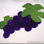 How to Paint Grape Leaves