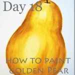 How to Paint Golden Pear