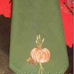 Painted Fall Napkins