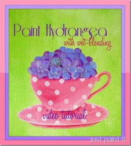 How to Paint Hydrangea