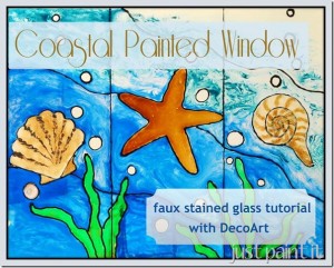 faux stained glass tutorial