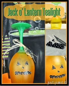 Jack O Lantern Tealight