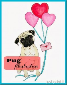 Pug Illustration