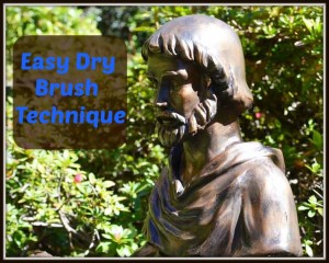 Dry Brush Antique Bronze