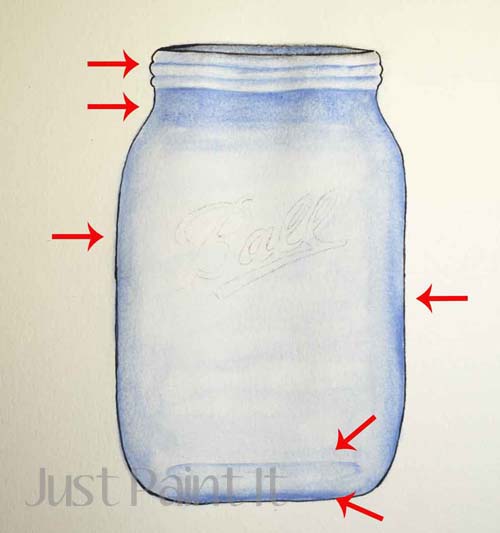 how to paint Mason Jar