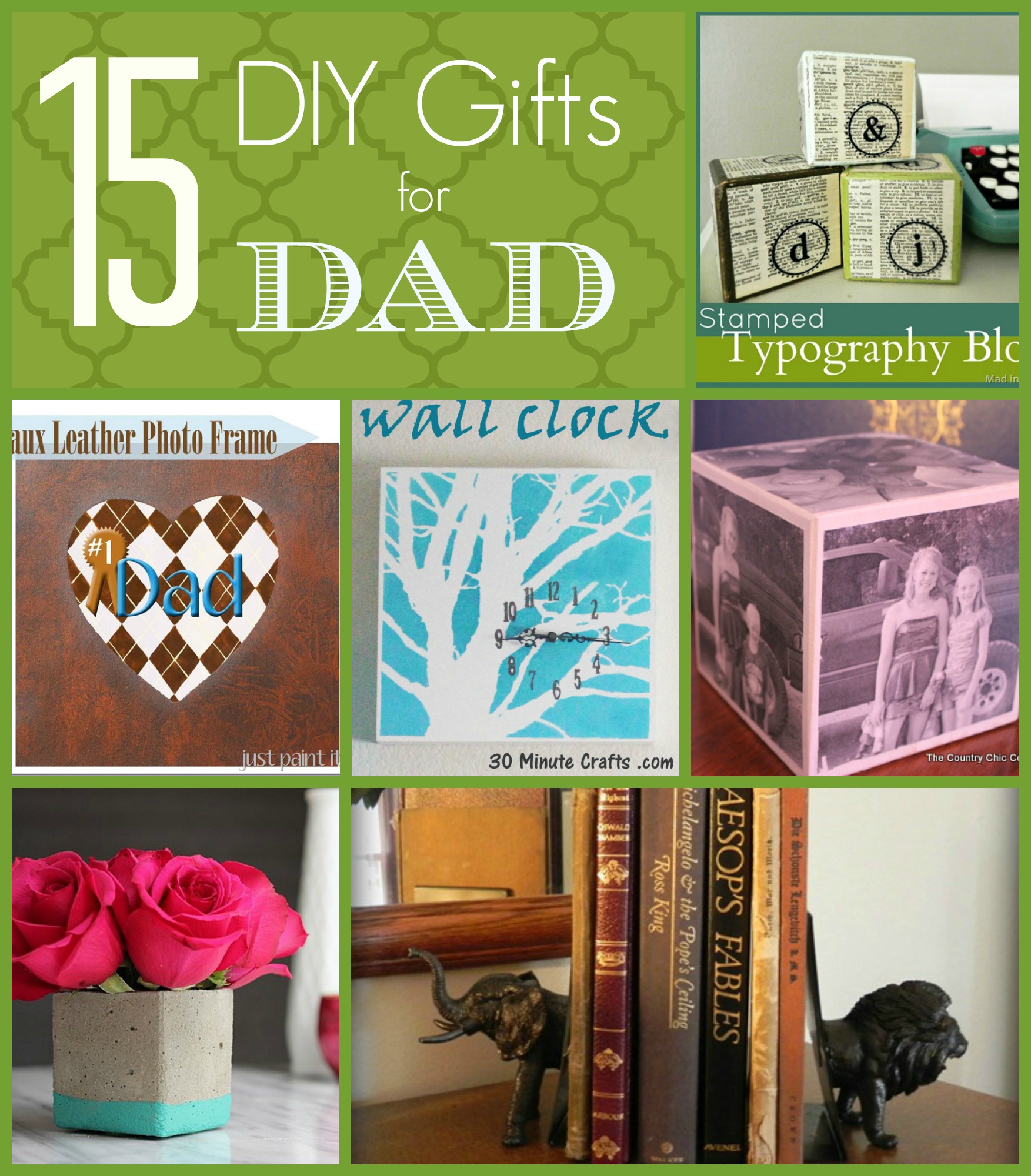 15 DIY Gift Ideas for Dad - Just Paint It Blog
