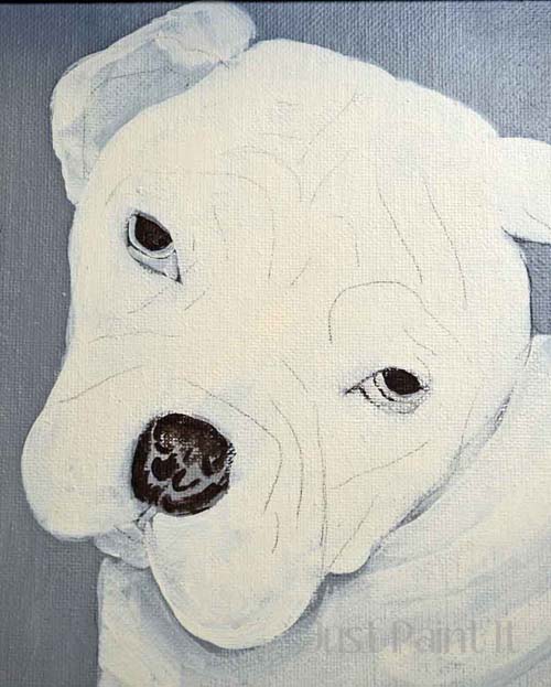 Bulldog Painting