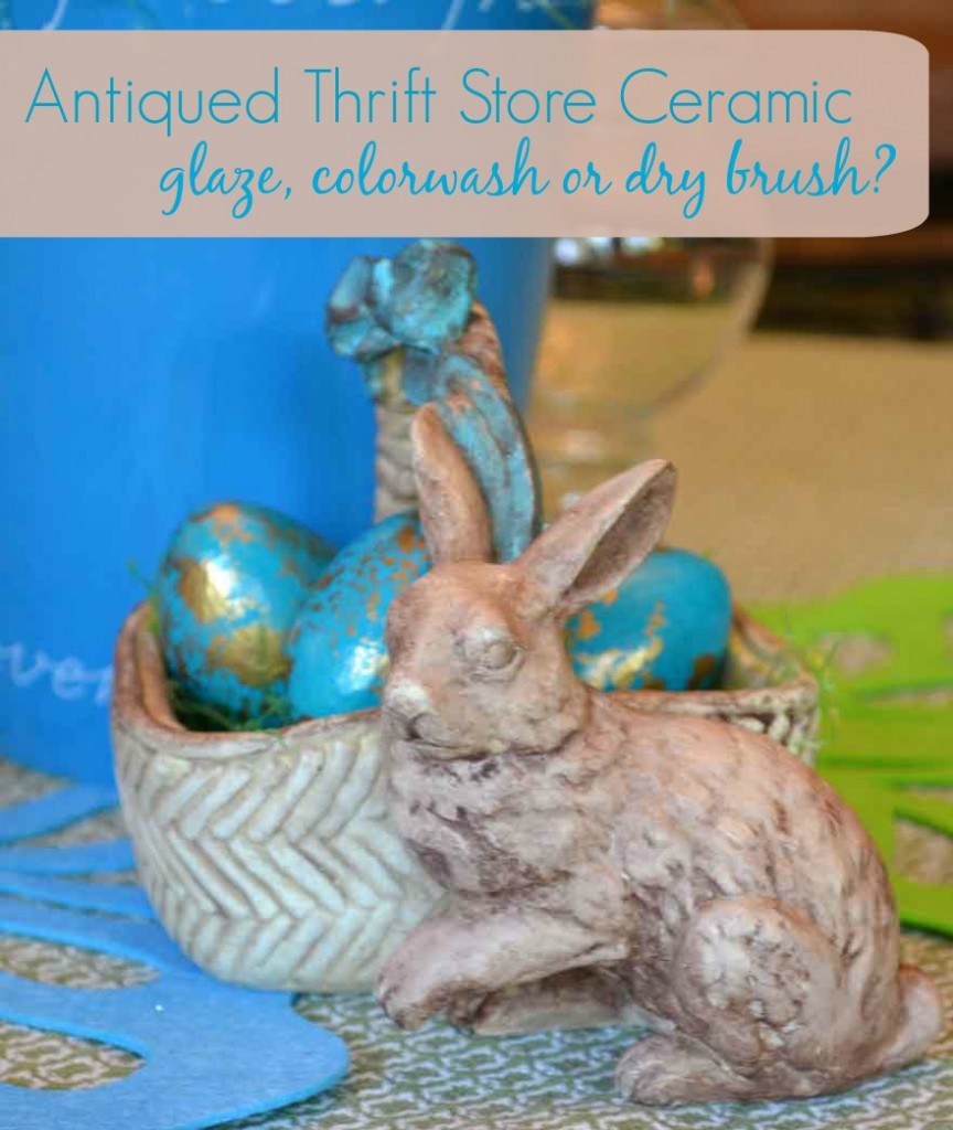 How to antique ceramic