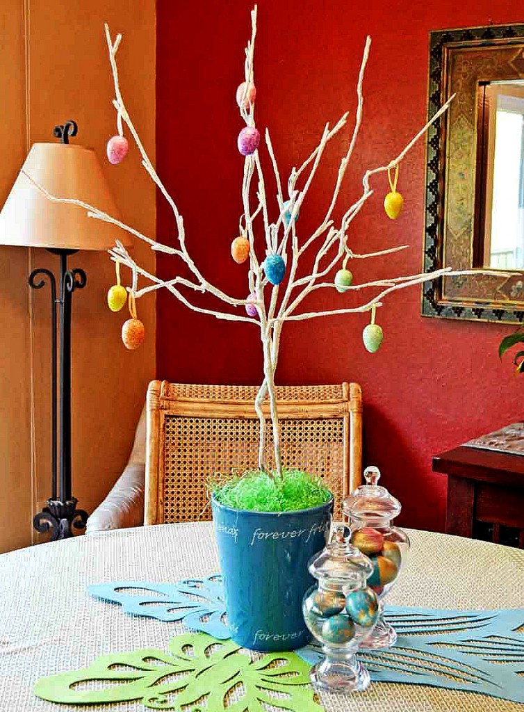 dollar-store-Easter-tree