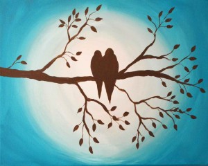 love-birds-on-branch