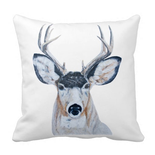 deer-head-pillow