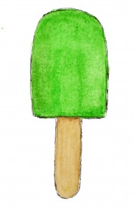 popsicle watercolor