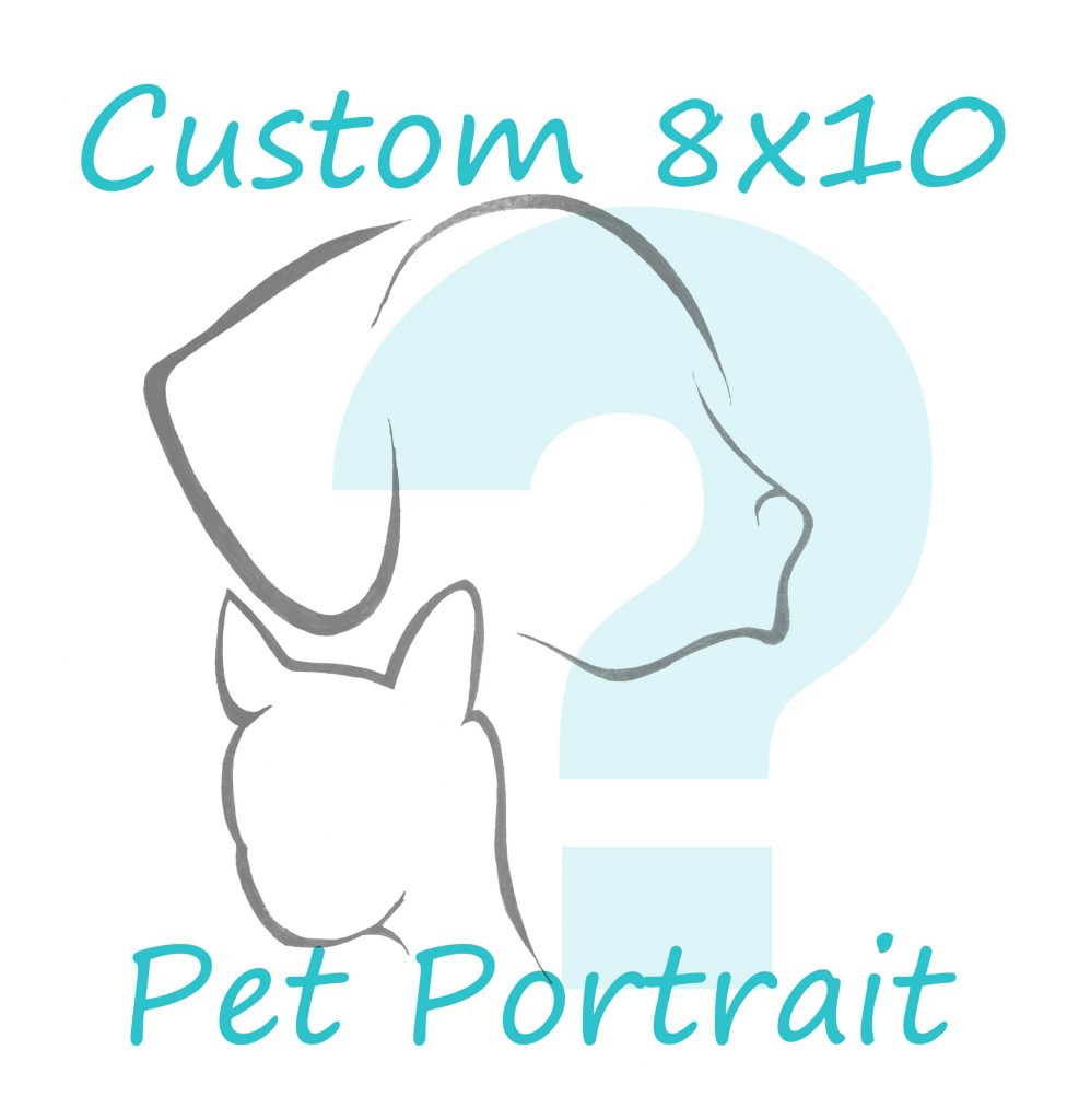 custom 8x10 pet portrait