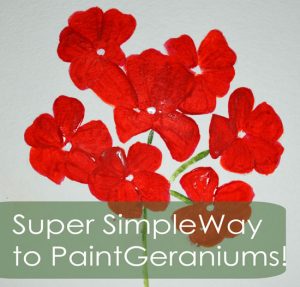 paint-geraniums