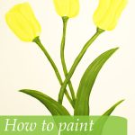 how-to-paint-tulips