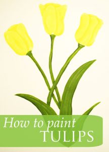 how-to-paint-tulips