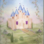 Storybook Castle Painting on Canvas