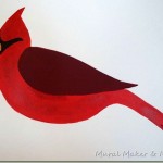 How to Paint a Simple Cardinal