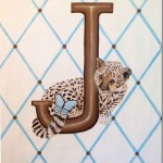 baby boy jaguar painting