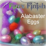 Faux Alabaster Easter Eggs