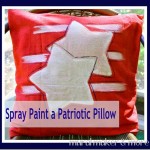 Spray Paint Pillows