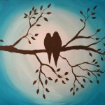 Birds on Branch Painting Class