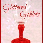 How To Glitter Goblets