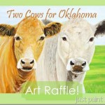 Two Cows Painting
