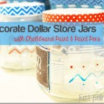 Decorate Dollar Store Jars